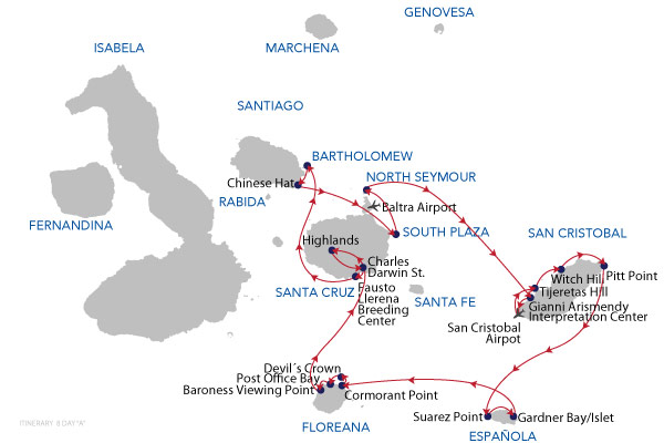 eastern Galapagos Islands group