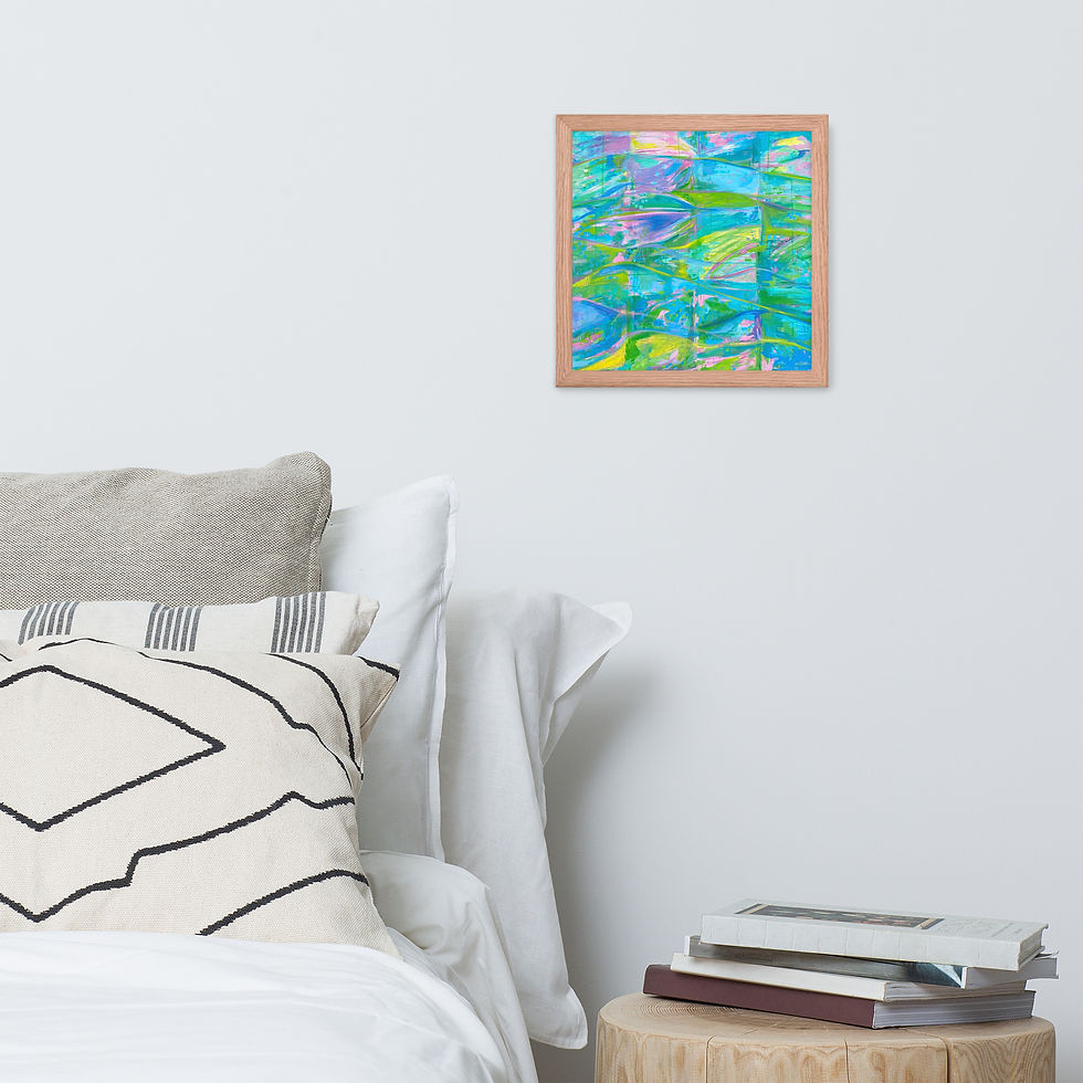 Thumbnail: Framed poster: Springscape