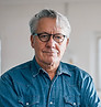 Man Wearing Jean Suit