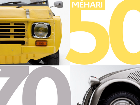 CLÁSSICOS | Citroën festeja os 70 anos do 2CV e os 50 anos do Mehari