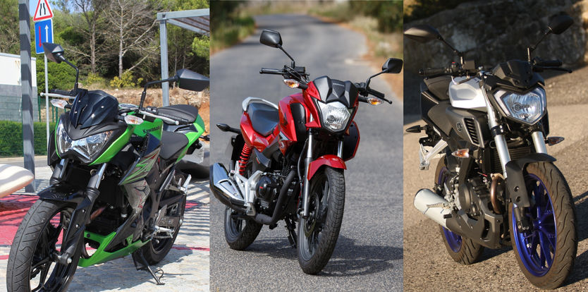 CONFRONTO NAKED: HONDA CB 125F, YAMAHA MT-125, KAWASAKI Z300
