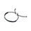 Thumbnail: Links of London Sterling Silver & Black Mini Friendship Bracelet