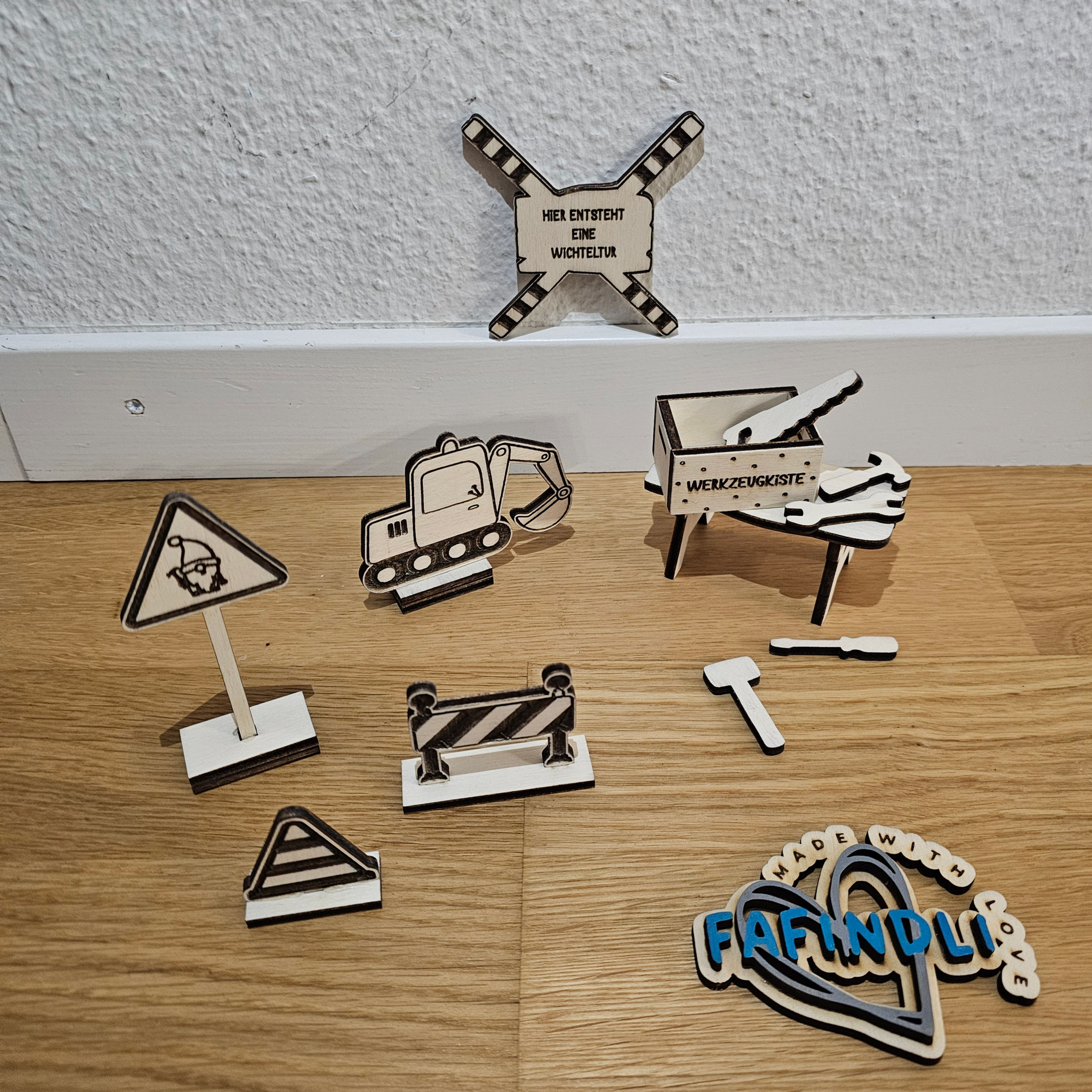 Wichtel Baustellen Set