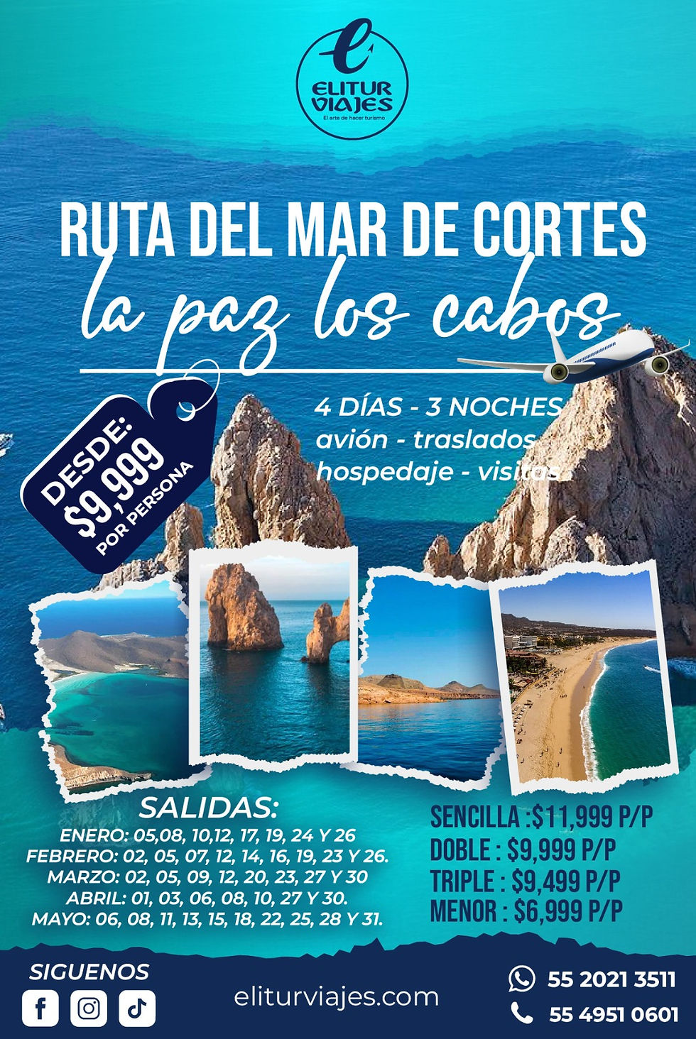 RUTA MAR DE CORTES BALANDRA, ISLA DEL ESPÍRITU SANTO, LA PAZ Y LOS CABOS 2025