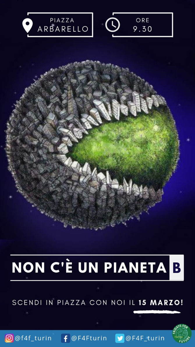 Fridays for Future | 15 marzo h 9.30 - Torino