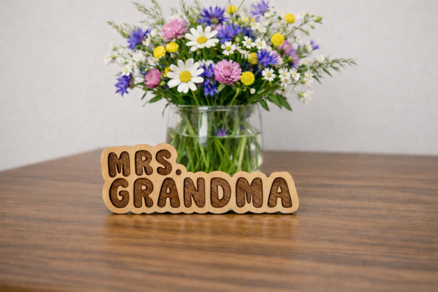 Personalized Standing Name Plaque