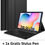 Thumbnail: Smart Detachable Bluetooth Keyboards Case for Samsung Tab S6 Lite 10.4