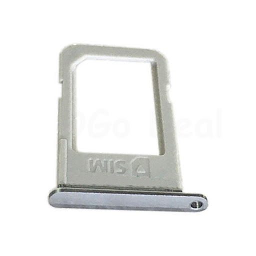 Thumbnail: Replacement Dual/Single SIM Tray SD Card Reader for Samsung S6 Edge S6 Edge+ S6