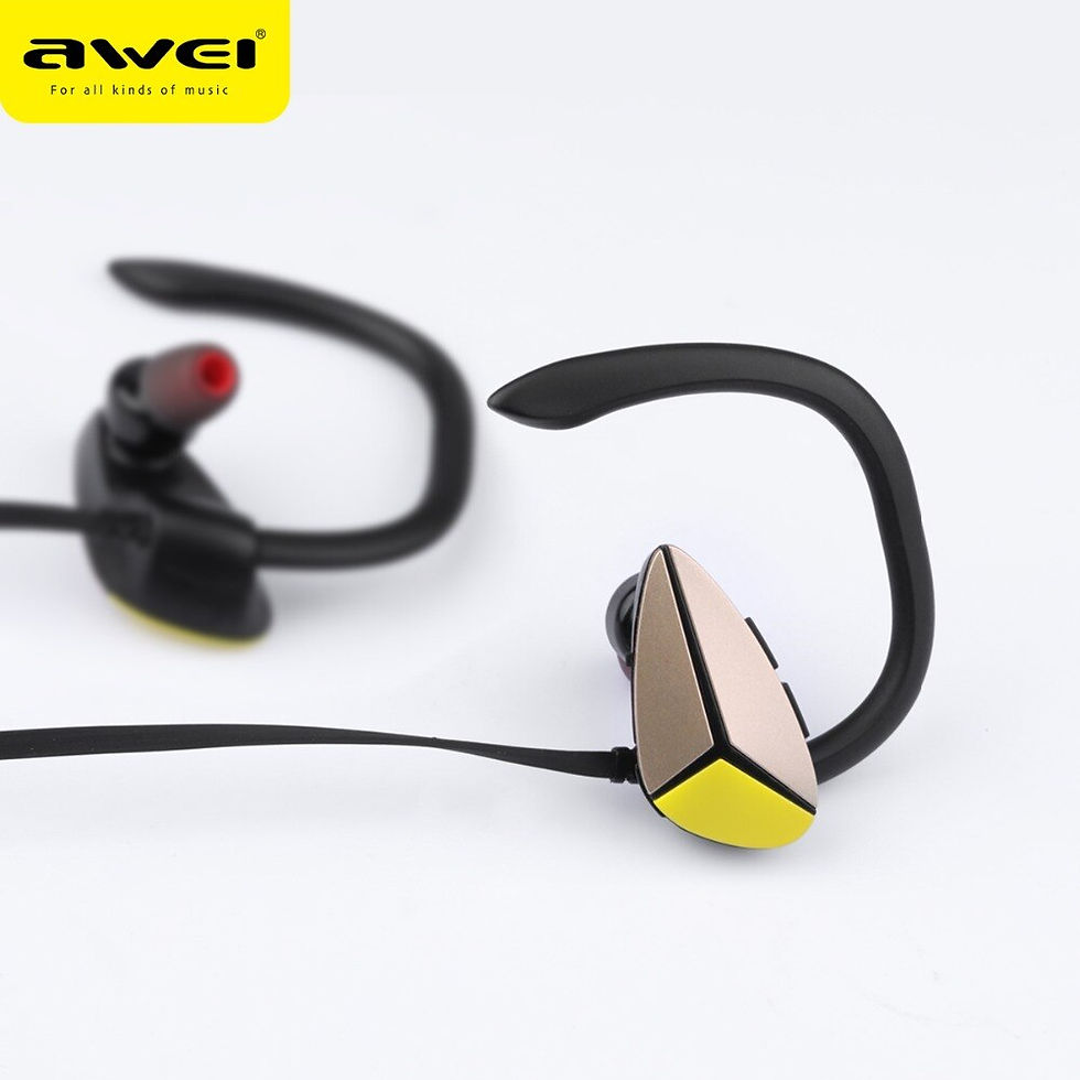 Thumbnail: Awei A888BL In-ear Sweatproof Earphone Bluetooth Sports Earbuds