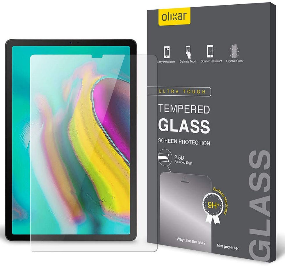 Thumbnail: Tempered Glass Screen Protector for Samsung Tab S5e 10.5 Inches