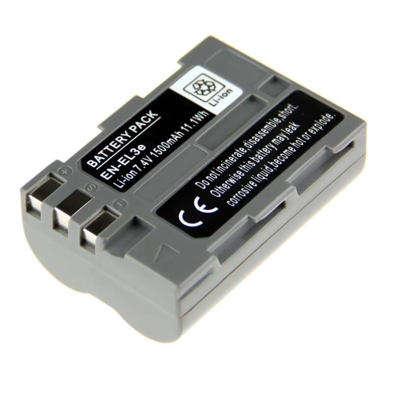 Thumbnail: Nikon EN-EL3e Rechargeable Lithium-Ion Battery (1410mAh)