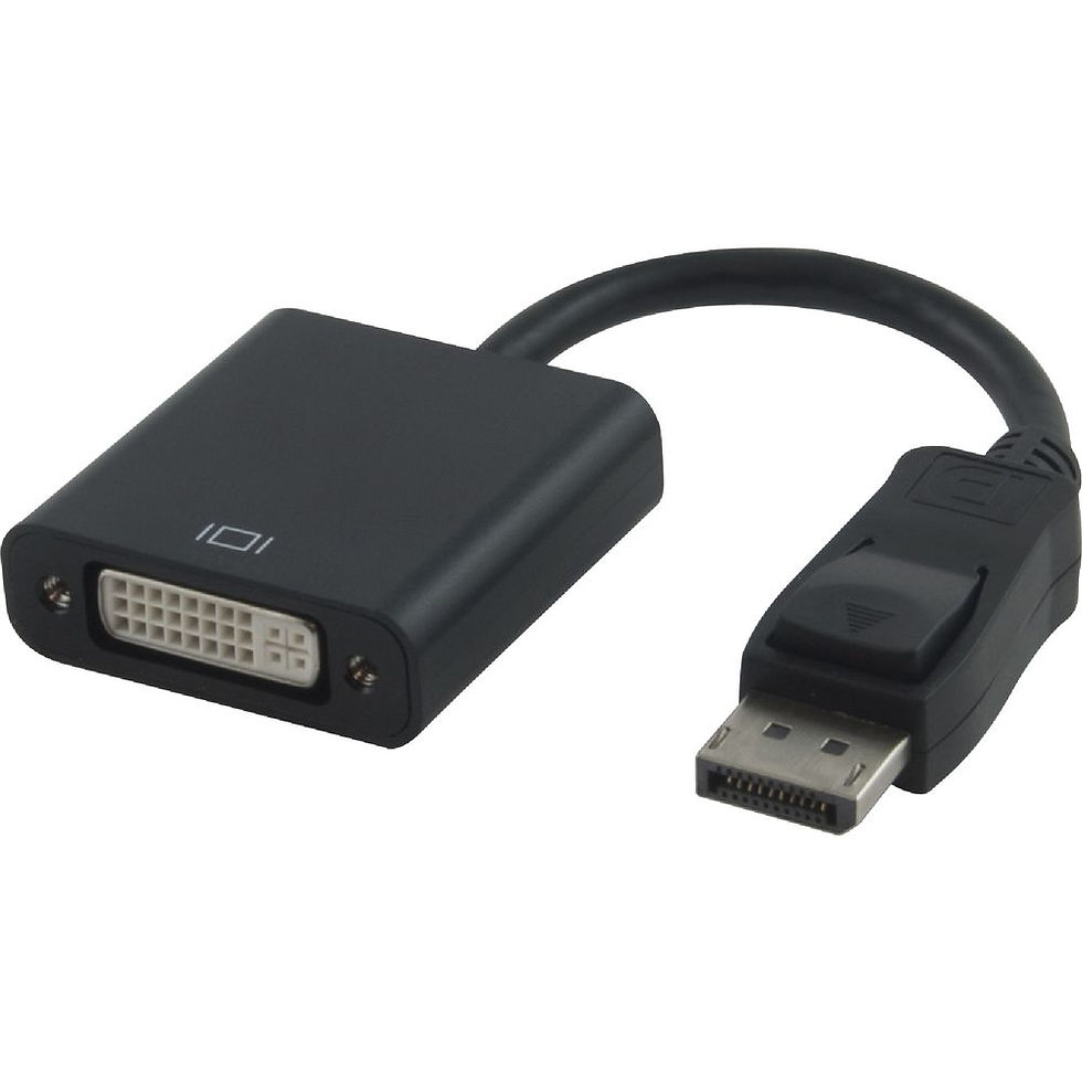 Thumbnail: DisplayPort to DVI Video Adapter Converter