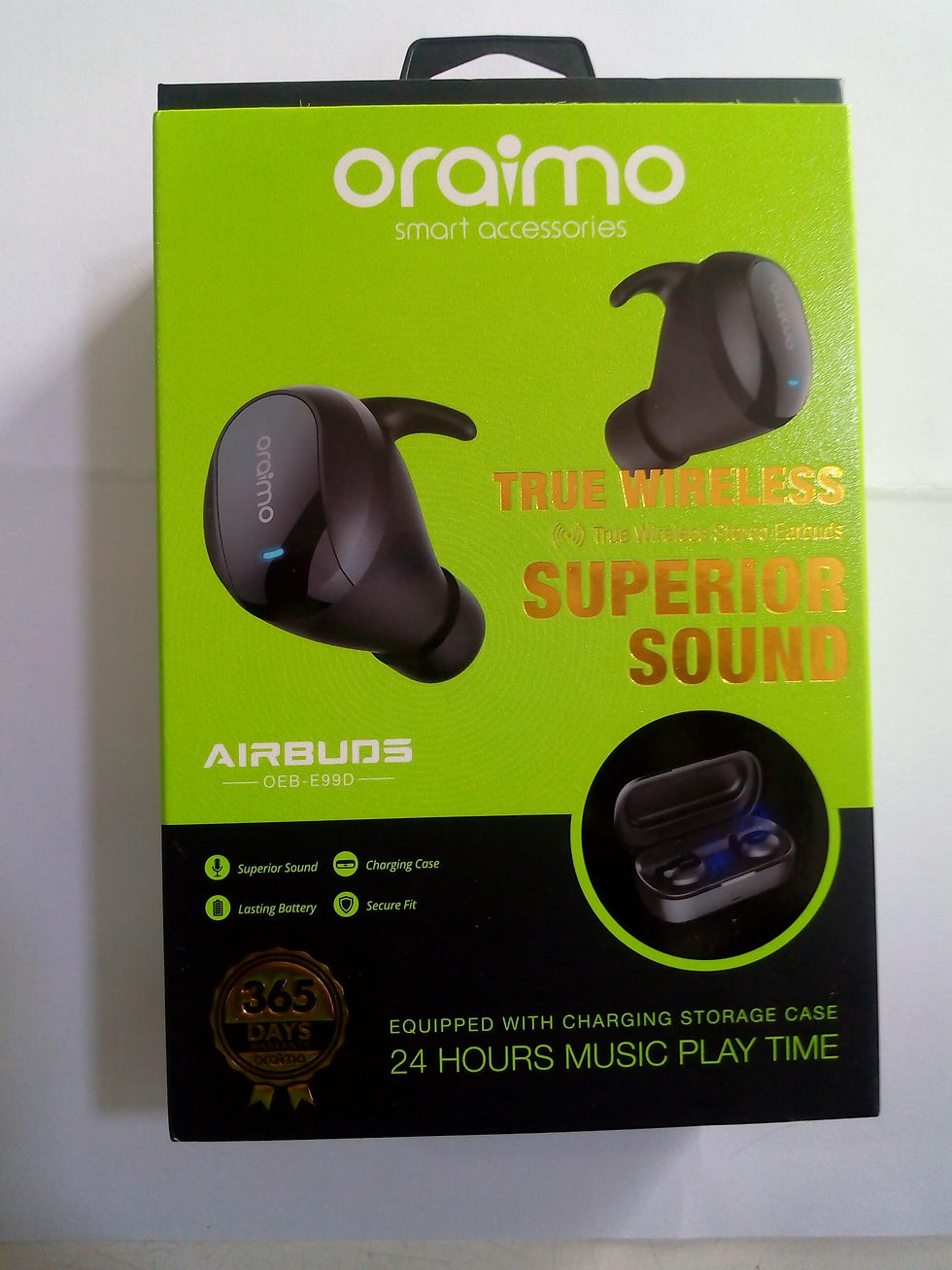 Thumbnail: ORAIMO OEB-E99D Bluetooth Headset
