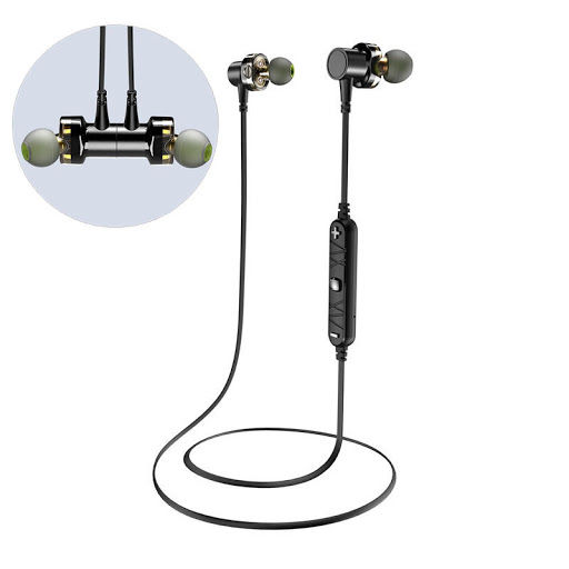 Thumbnail: Awei X660BL Quad-core Necked Magnetic Bluetooth Earphone