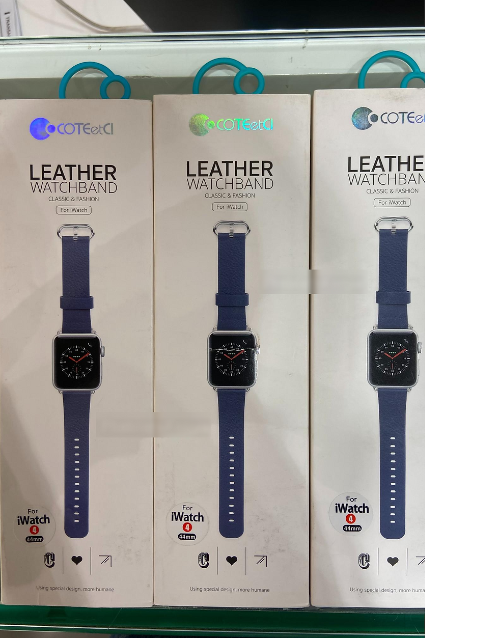 Thumbnail: Apple Coteetci Leather Watch Band / Strap for iWatch 1-5 series 38/42/ 44mm