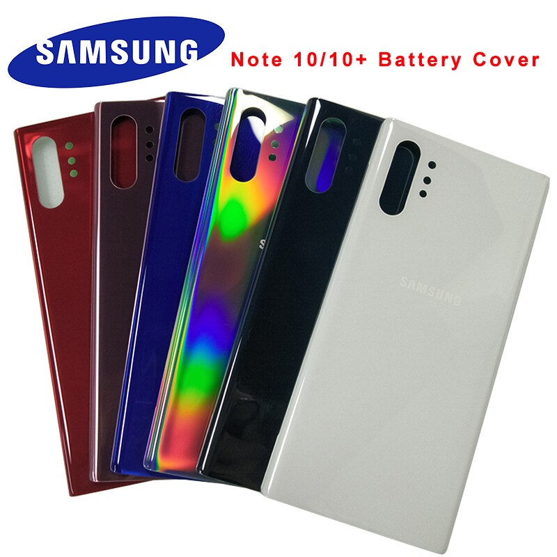 Thumbnail: Battery Housing Cover Door Rear Case Replacement for Samsung Note 10/10 Plus