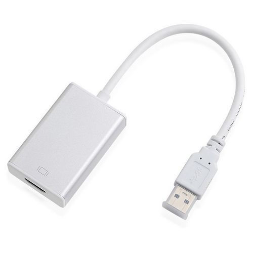 Thumbnail: USB 3.0 To HDMI Converter Cable Graphic Video Adapter For PC HDTV LCD