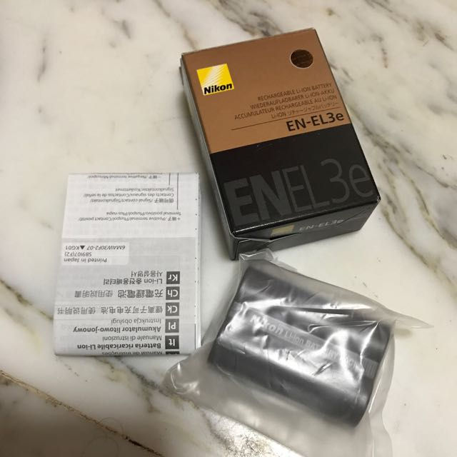 Thumbnail: Nikon EN-EL3e Rechargeable Lithium-Ion Battery (1410mAh)