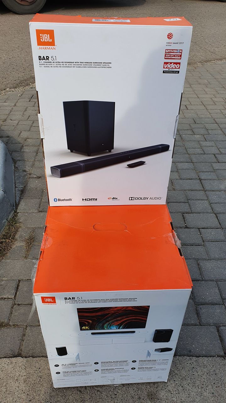 Thumbnail: JBL Bar 5.1 4K Ultra HD 5.1-Channel Soundbar with True Wireless Surround Speaker