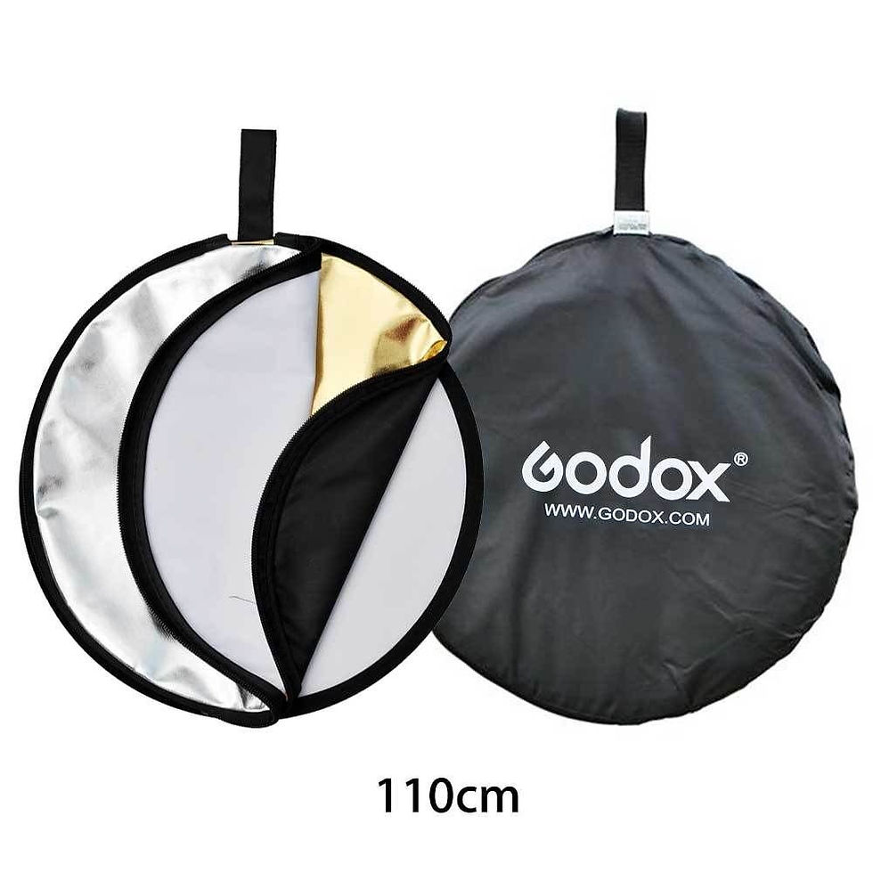 Thumbnail: GODOX 110cm 5 In 1 Collapsible Lighting Flash Diffuser Round Reflector Disc