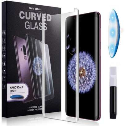 Thumbnail: UV Light adhesive tempered glass screen protector for Samsung S10 S10+S10e