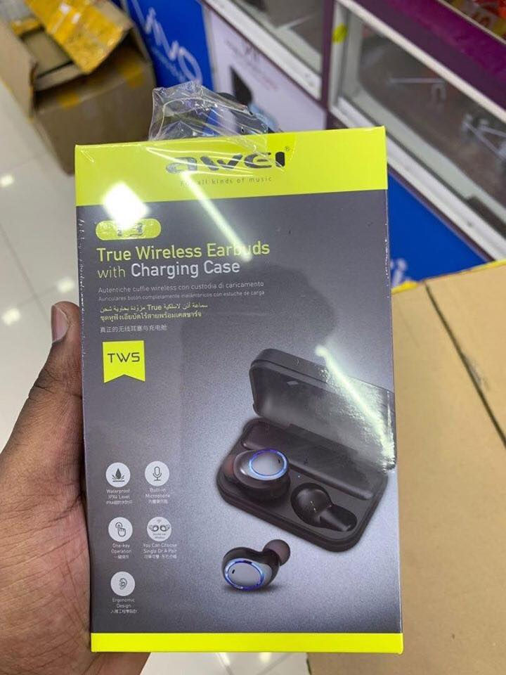 Thumbnail: Awei T3 Tws Binaural V5.0 Bluetooth Earphones Wireless Earbuds