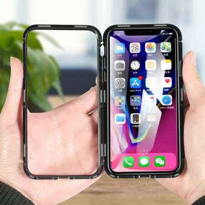 Thumbnail: Magnetic Double-sided 360 Full Protection Glass Case for iPhone 6+/6s Plus