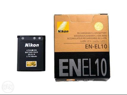 Thumbnail: Nikon EN-EL10 Battery