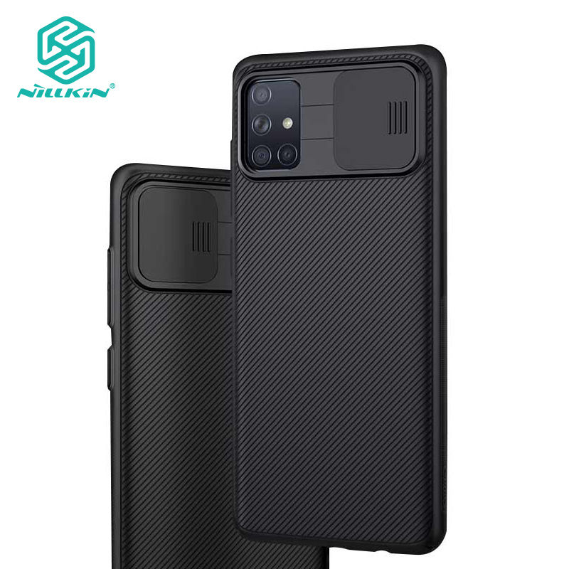 Thumbnail: NILLKIN CamShield Case Hard PC Phone Cover for Samsung Galaxy A51 and A71