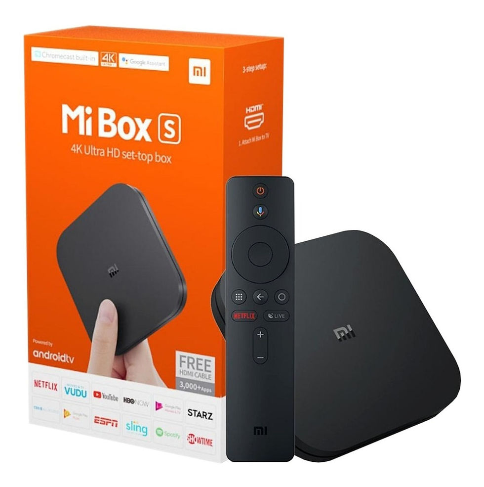 Thumbnail: Xiaomi Mi Box S With Google Assistant Remote