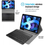 Thumbnail: Detachable Wireless bluetooth Keyboard Kickstand Tablet Case For iPad Air 4 2020
