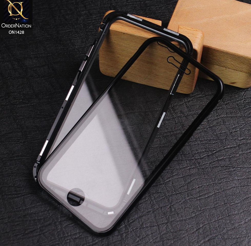 Thumbnail: Magnetic Double-sided 360 Full Glass Case for Samsung A71 A51 A31