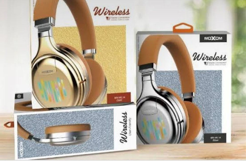 Thumbnail: Moxom MX-WL14 Hi-Fi Bass Superior Bluetooth Wireless Headphone Noise Cancelling