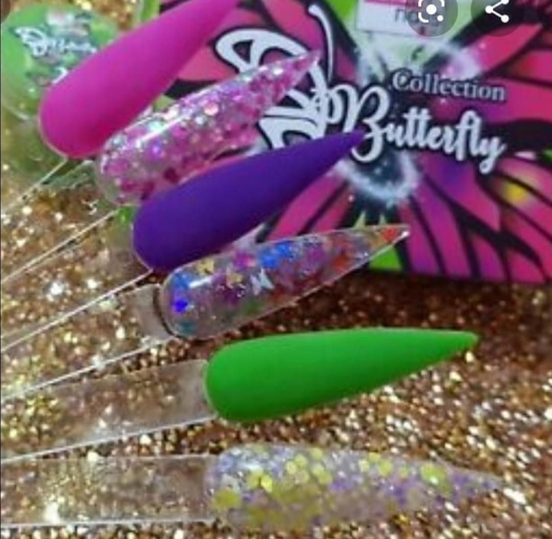 Colección Butterfly de Fantasy Nails