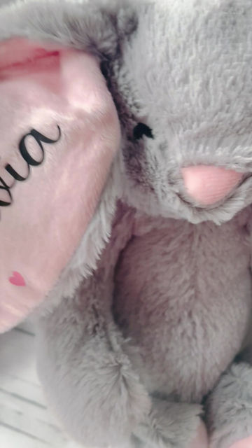 Thumbnail: Flower Girl Personalised Bunny