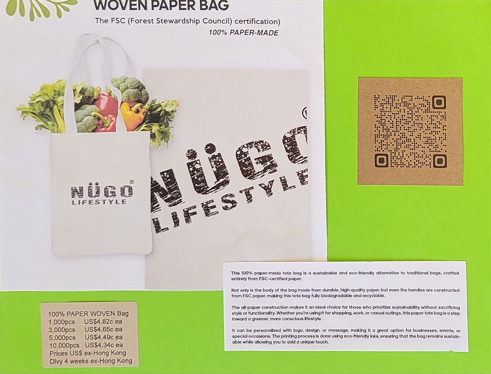 Thumbnail: PAPER Woven Carry Bag - Texworld 2025