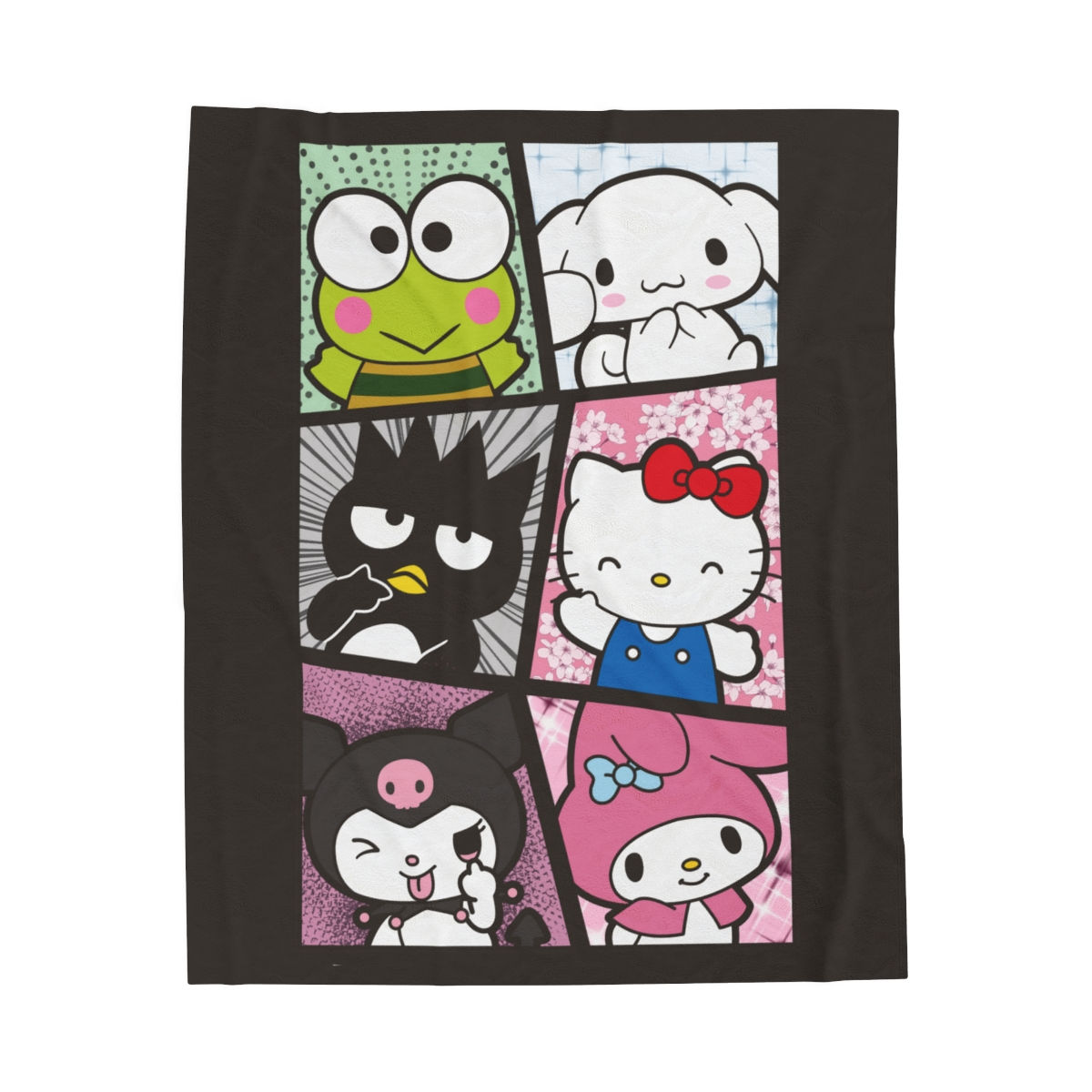 HlloKtty Velveteen Plush Blanket