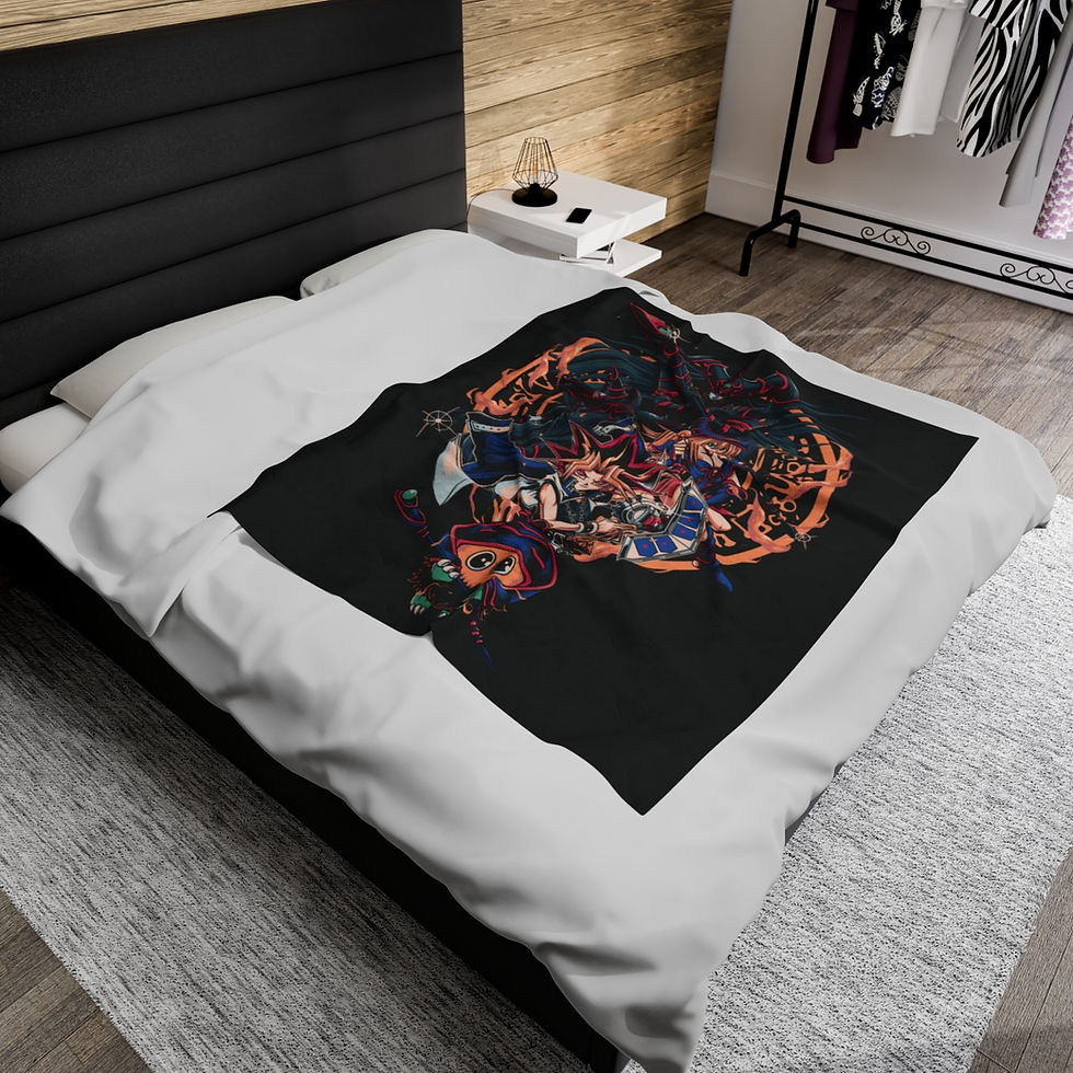 Thumbnail: Yugio Velveteen Plush Blanket