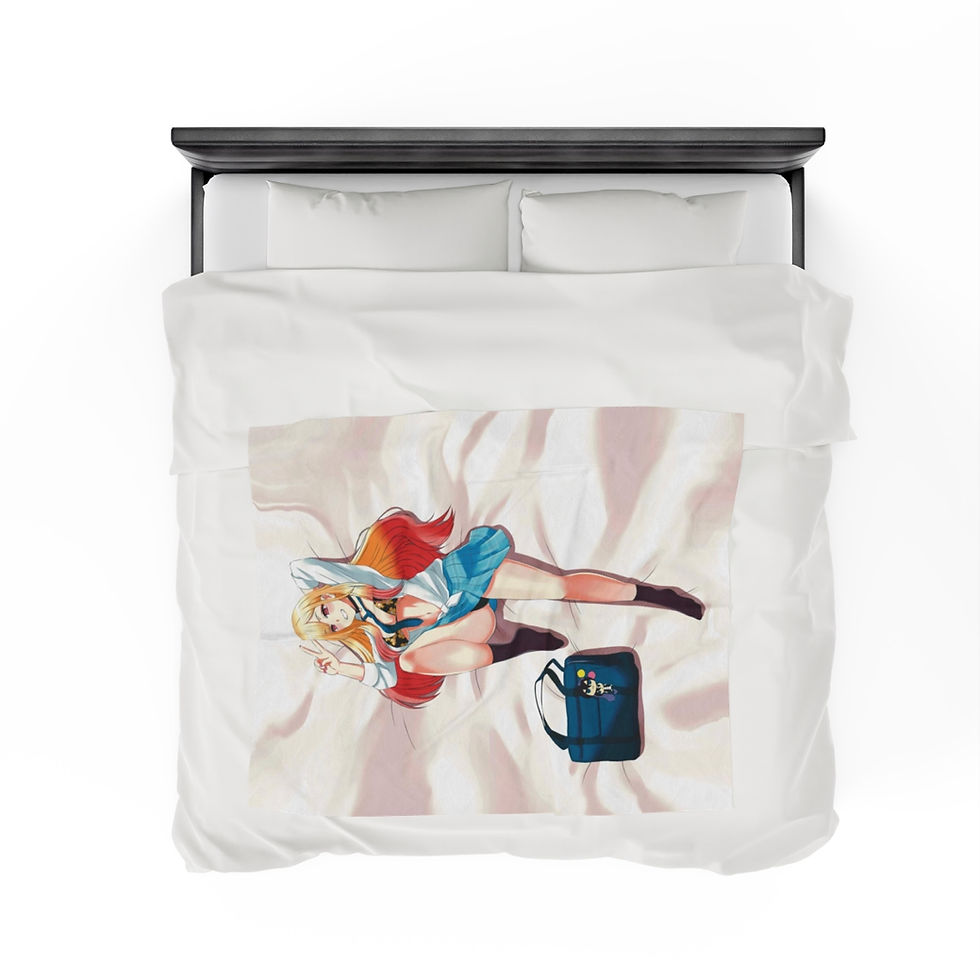 Thumbnail: Mrn Velveteen Plush Blanket
