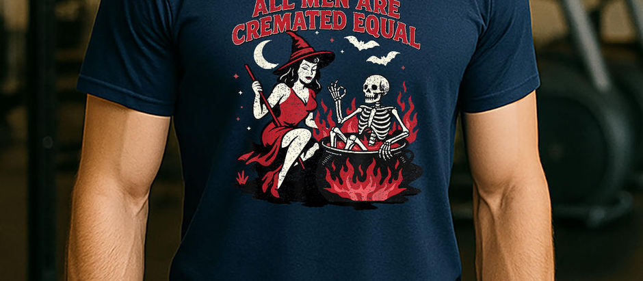Halloween Equality Shirt With Witch And Skeleton For Dark Laughs