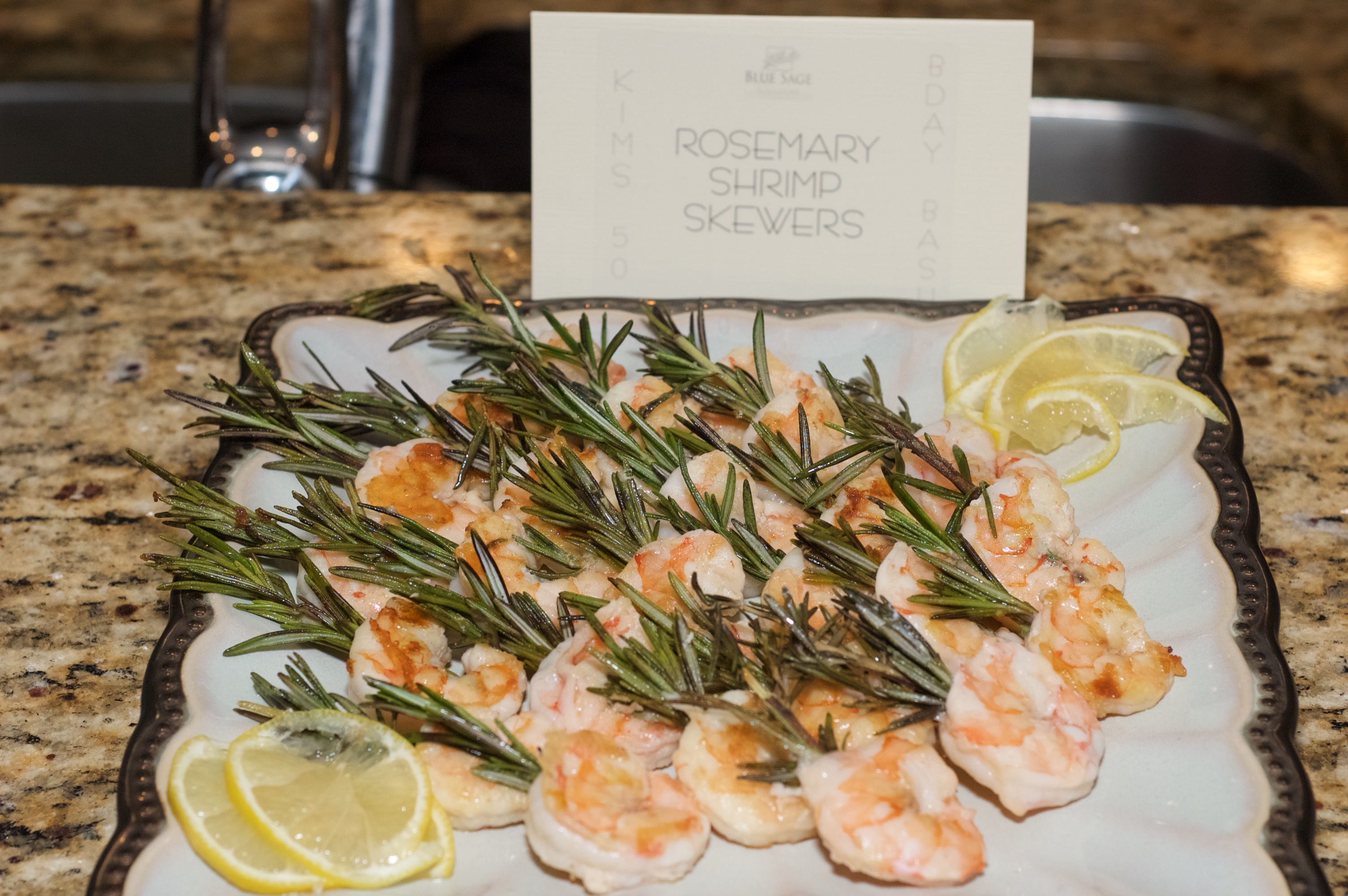 Rosemary Shrimp Skewers