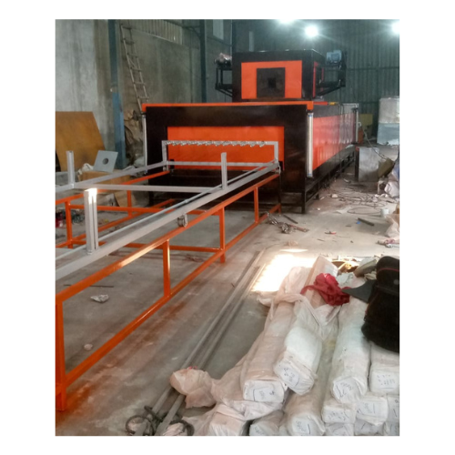 Wood Finish On Aluminum Section Plant