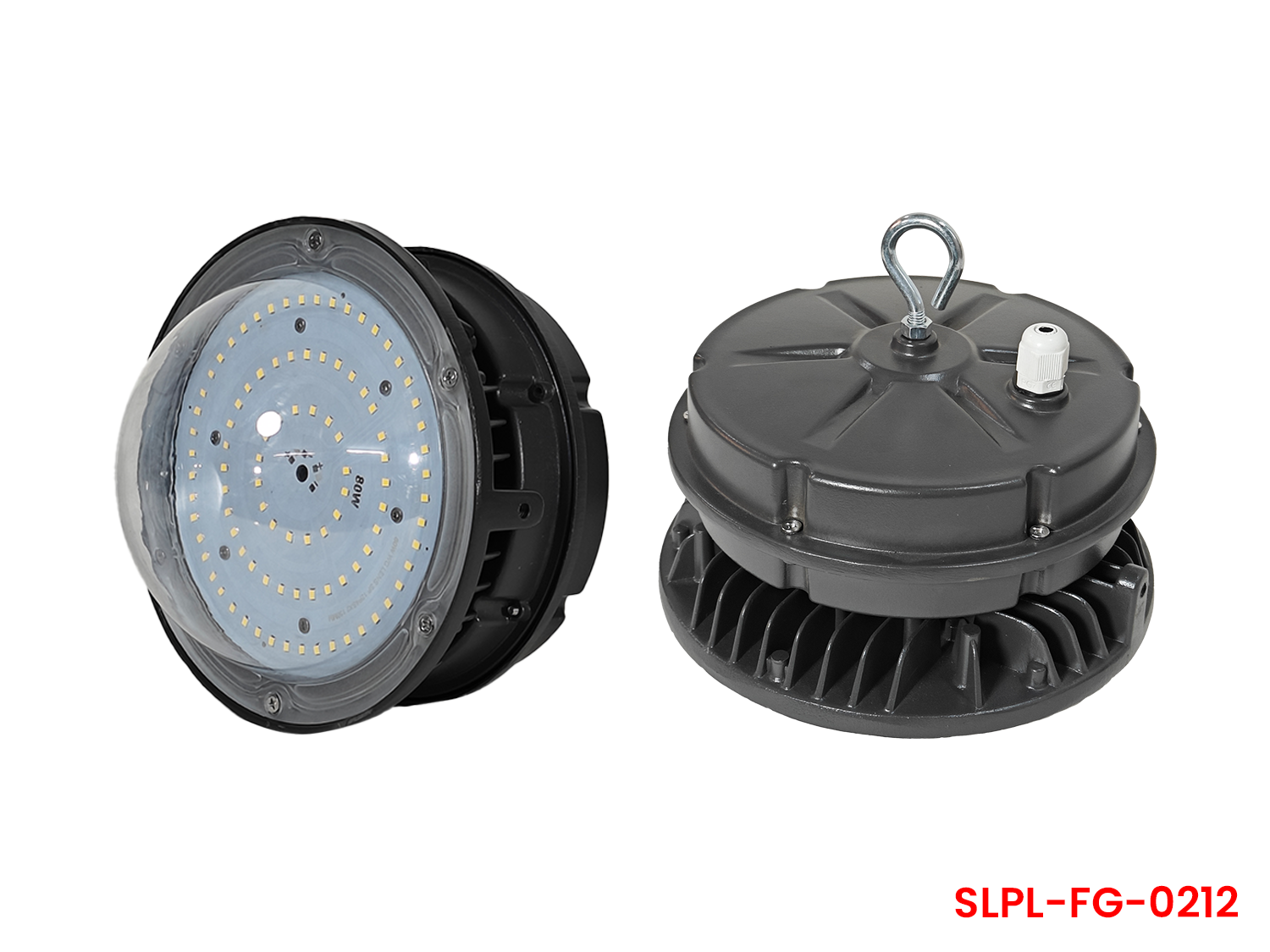 80W Well Glass Clear Dome