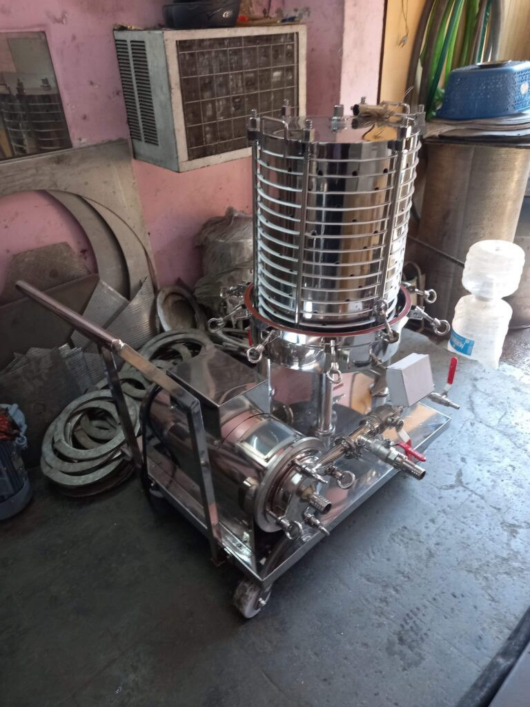 Sparkle Filter/Zero Holdup Filter Press
