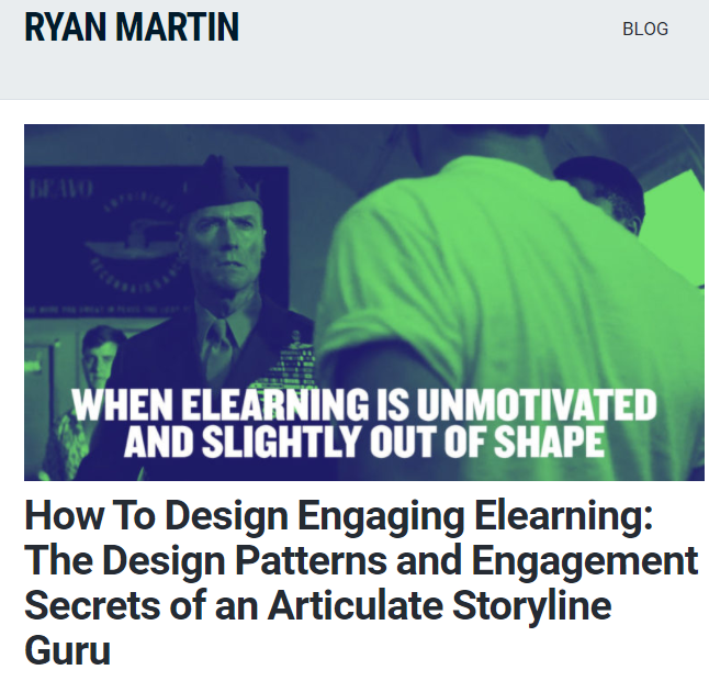 How to design engaging elearning
