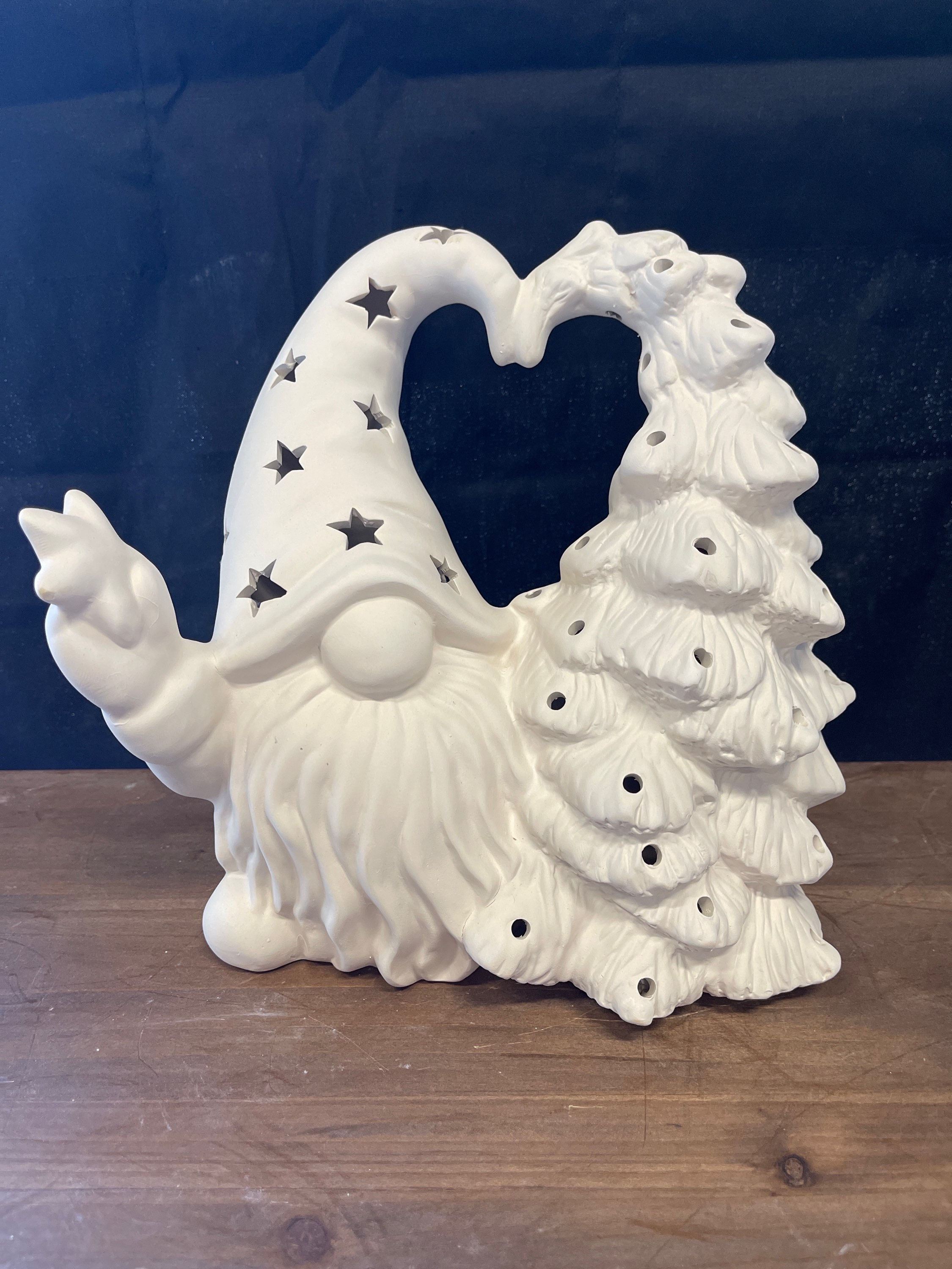 Gnome Hugging Tree Light Up