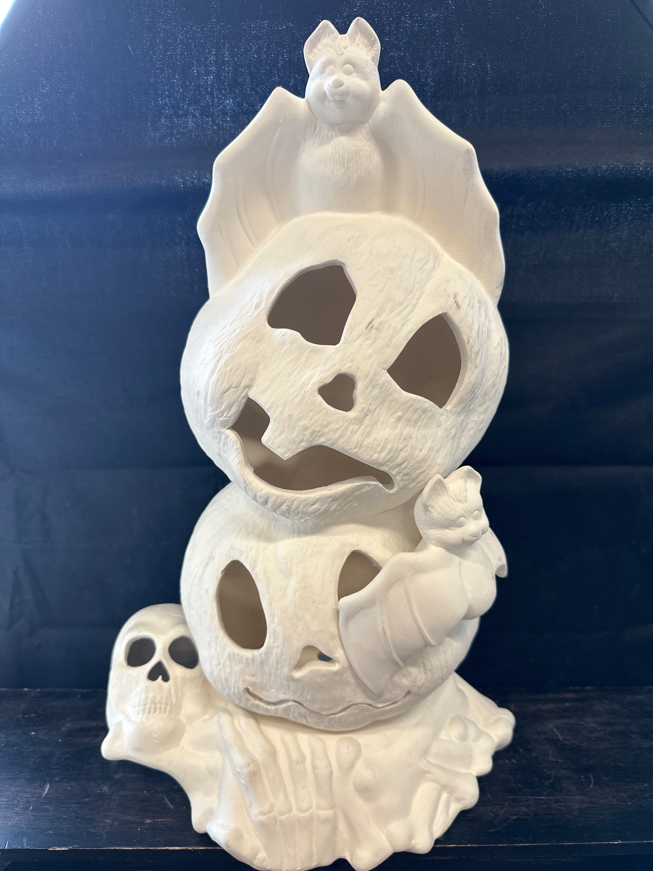Large Bat & Skeleton Stack Light-Up