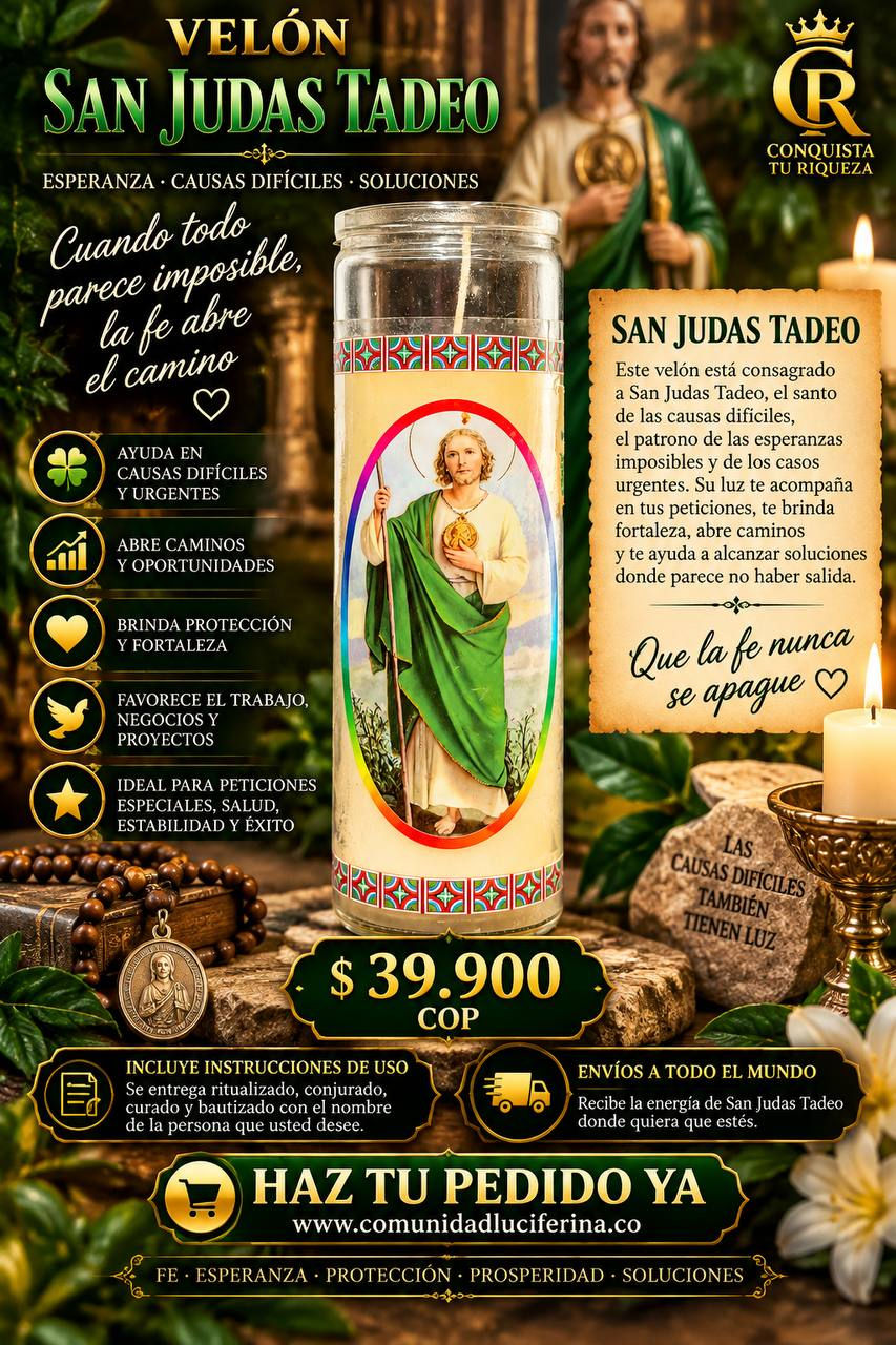 | Velón San Judas Tadeo