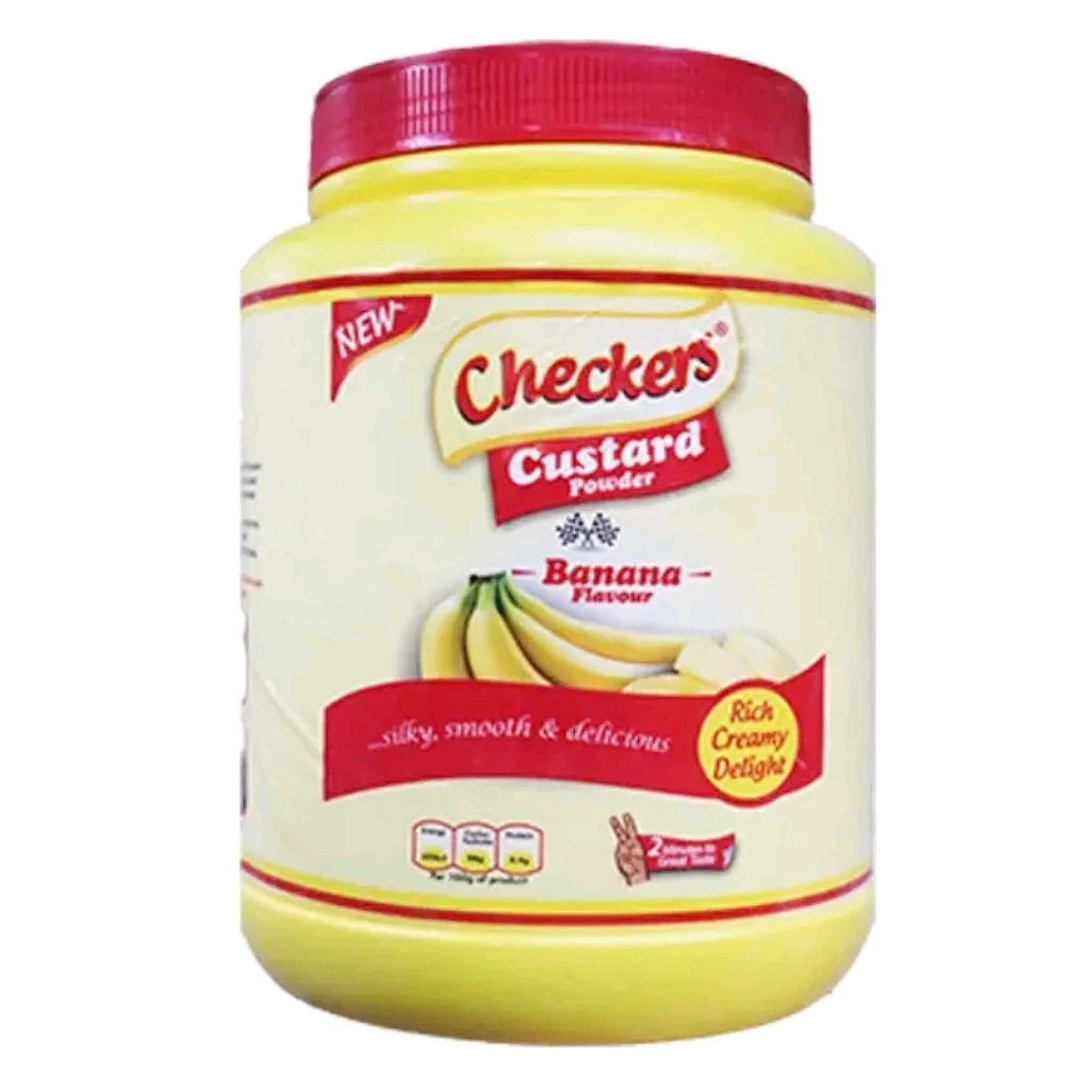Checkers Custard Powder Banana Flavour (Nigerian Import 2kg)