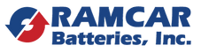 RAMCAR Batteries logo linking to the RAMCAR battery lookup tool created by DataPoint.